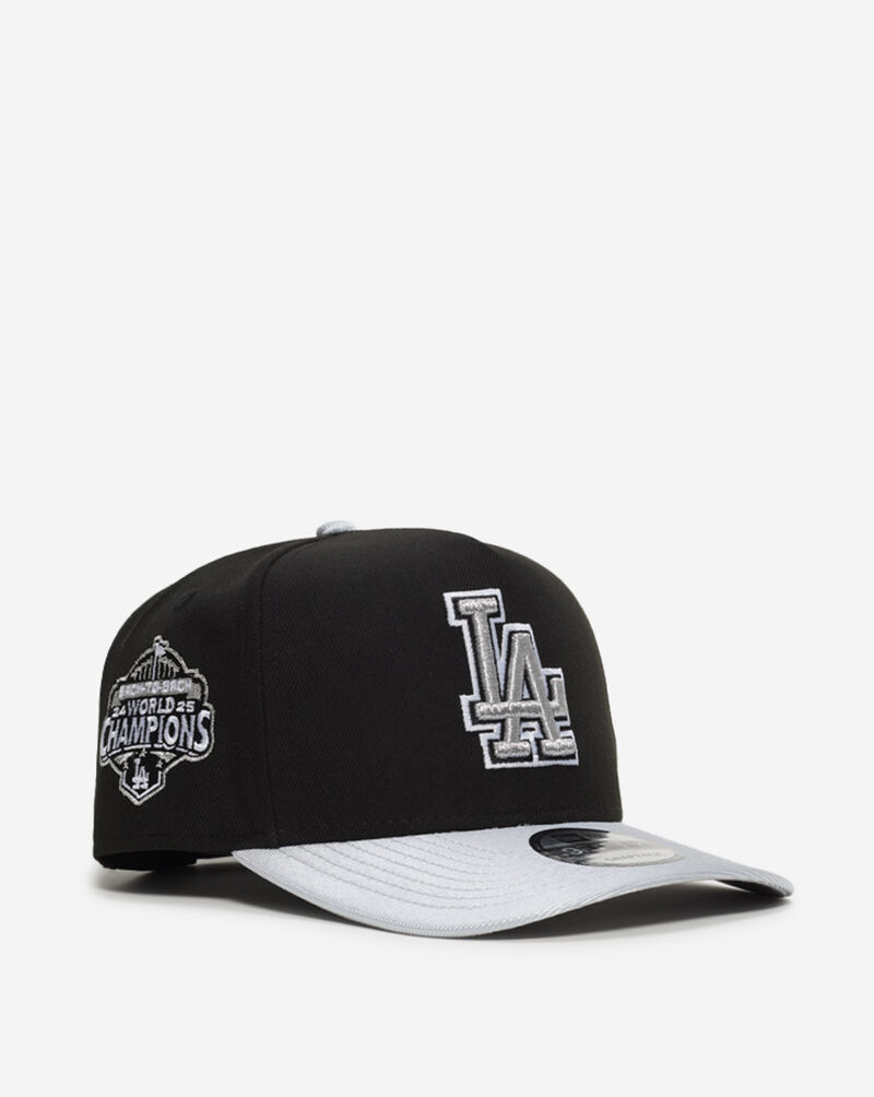 New Era 9Fifty Los Angeles Dodgers A-Frame Snapback Hat 71065701 Black 1