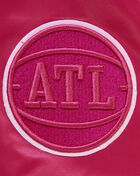 Atlanta Hawks Triple Pink Satin Jacket