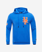 PRO STANDARD New York Mets Classic Chenille Double Knit Pull Over Hoodie  LNM531580-RYB Blue 1