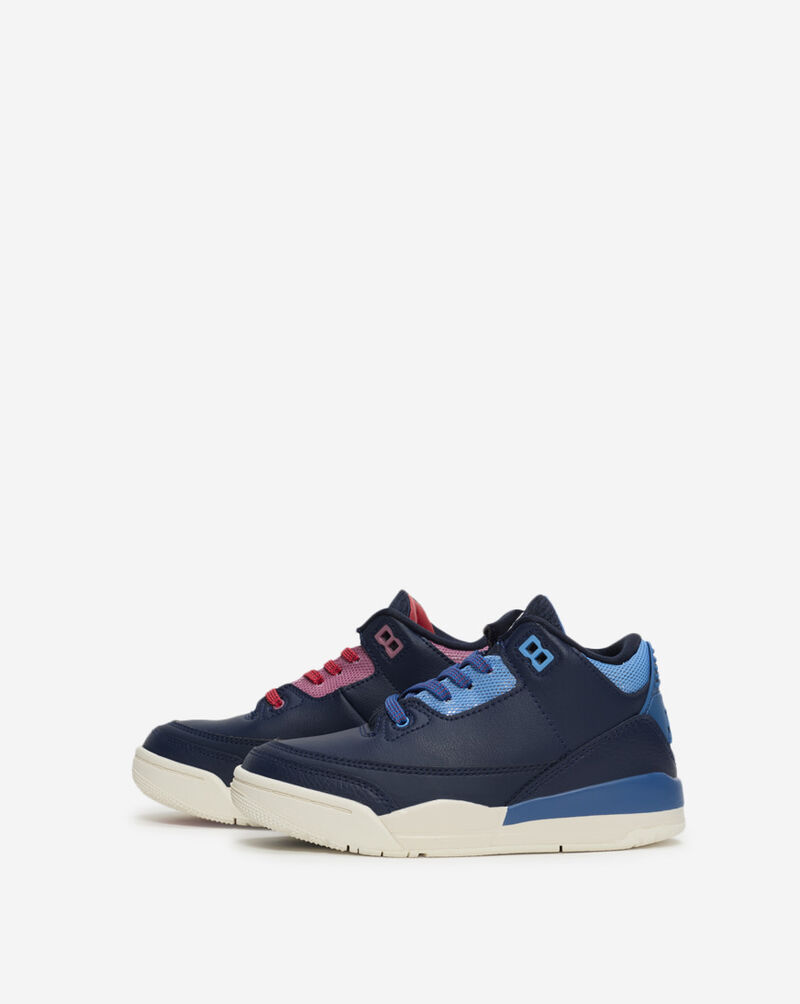 Jordan Little Kids' Air Jordan 3 Retro "Sport Renaissance" HQ0783-400 Blue 1