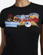 Von Dutch Eyeball Mashup Graphic Tee  7VND9C4269 Black 3