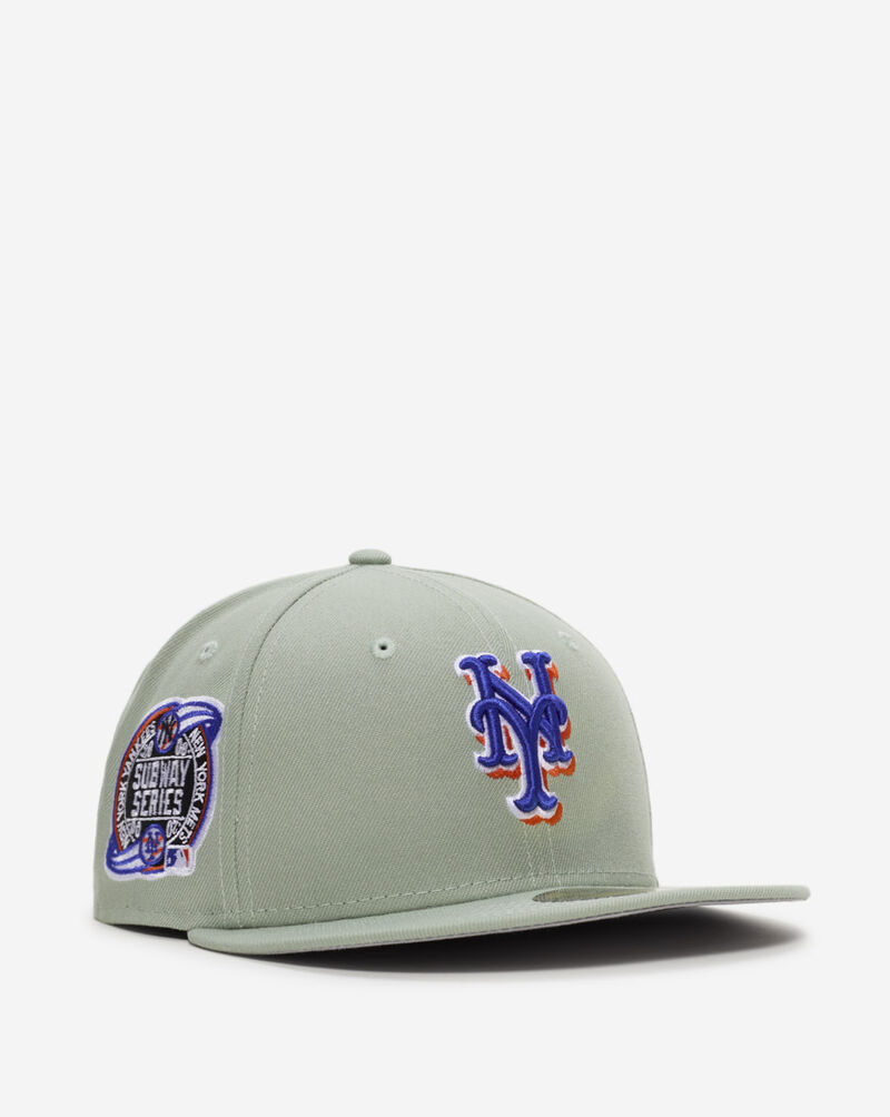 New Era 59Fifty New York Mets Subway Series Fitted Hat 70932580 Green 1