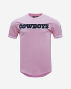 PRO STANDARD Dallas Cowboys Classic Chenille Double Knit Tee FDC1410292-PNK Pink 1