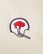 PRO STANDARD Buffalo Bills Retro Fleece Cropped Pull Over Hoodie FBBC43992-ERB cream 2