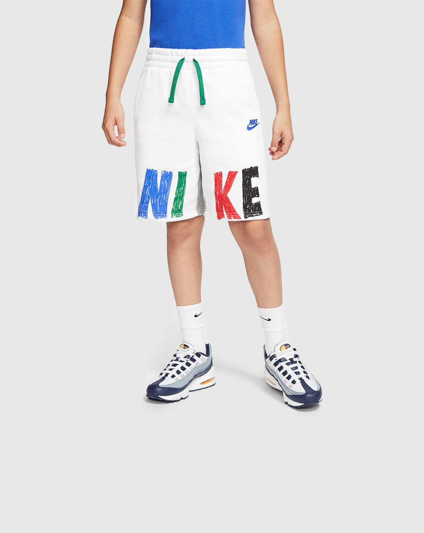 boys fleece nike shorts