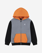 Jordan Big Kids' Colorblock Full Zip Hoodie 95F115-J8F Grey 1