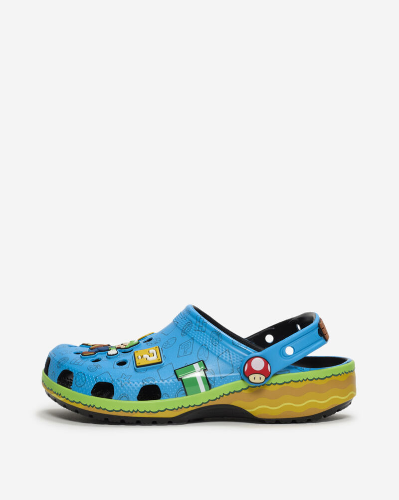 Crocs Grade School Super Mario Classic Clog 212139-90HJ Multi 1