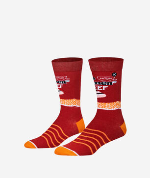 Top Ramen Beef Crew Socks (L)