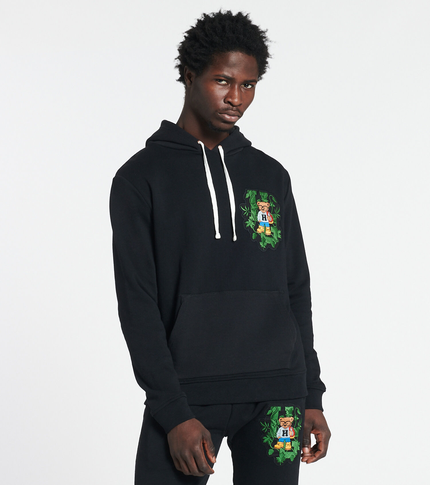 Shop Hustle Gang Arctic Pullover Hoodie 2019304 BLK black SNIPES USA