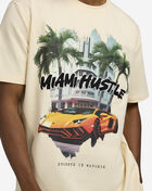 STREETZ IS WATCHIN Miami Hustle Tee SIW9000-CRM Beige 3