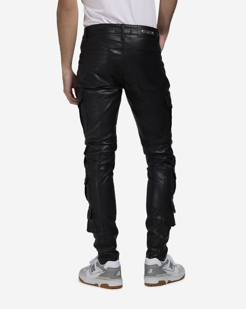 GUAPI Obsidian Cargo Leather Pant OBSIDIAN-BLK-CARGO Black 2