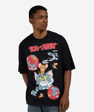 Tom and Jerry Face Tee