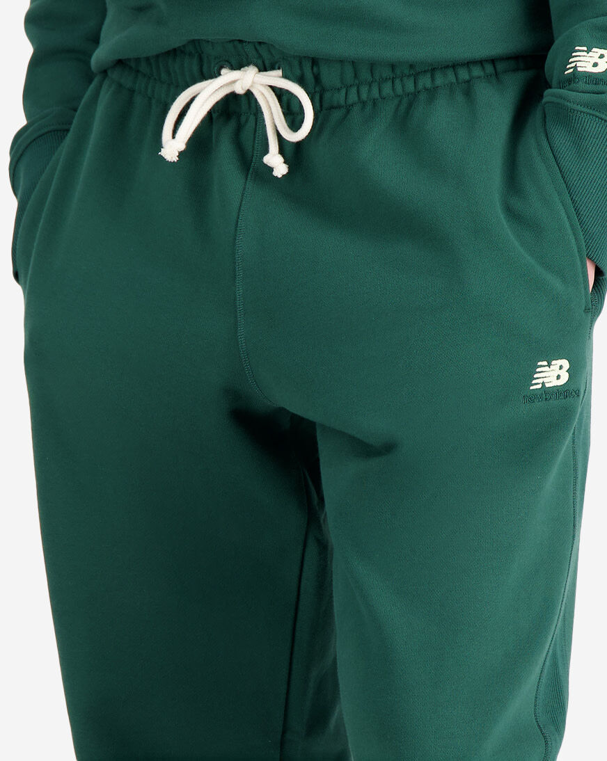 Shop New Balance 90s Athletic Sweatpants MP31503-NWG green