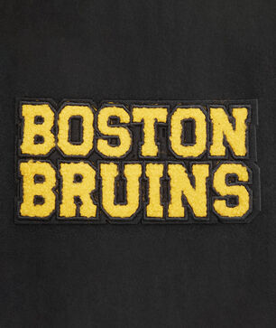 Boston Bruins Retro Classic Rib Wool Varsity Jacket