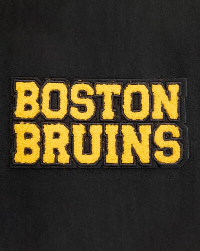 Boston Bruins Retro Classic Rib Wool Varsity Jacket Boston Bruins Retro Classic Rib Wool Varsity Jacket