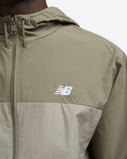 New Balance Athletics Full Zip Woven Jacket MJ41506-DOK Green 3