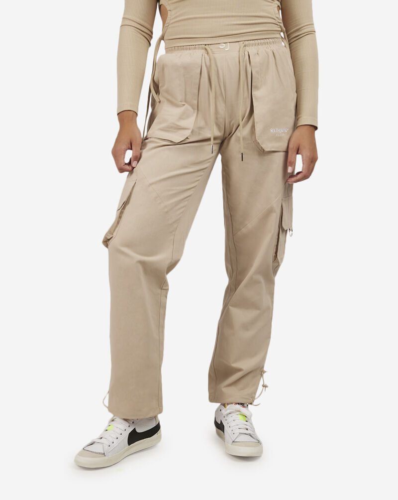 Sixth June Multi Pocket Cargo Pants 33942-BEIG Beige 1