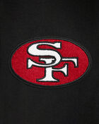 PRO STANDARD San Francisco 49Ers Retro Classic Rib Wool Varsity Jacket FS4H43620-BRK Black 4