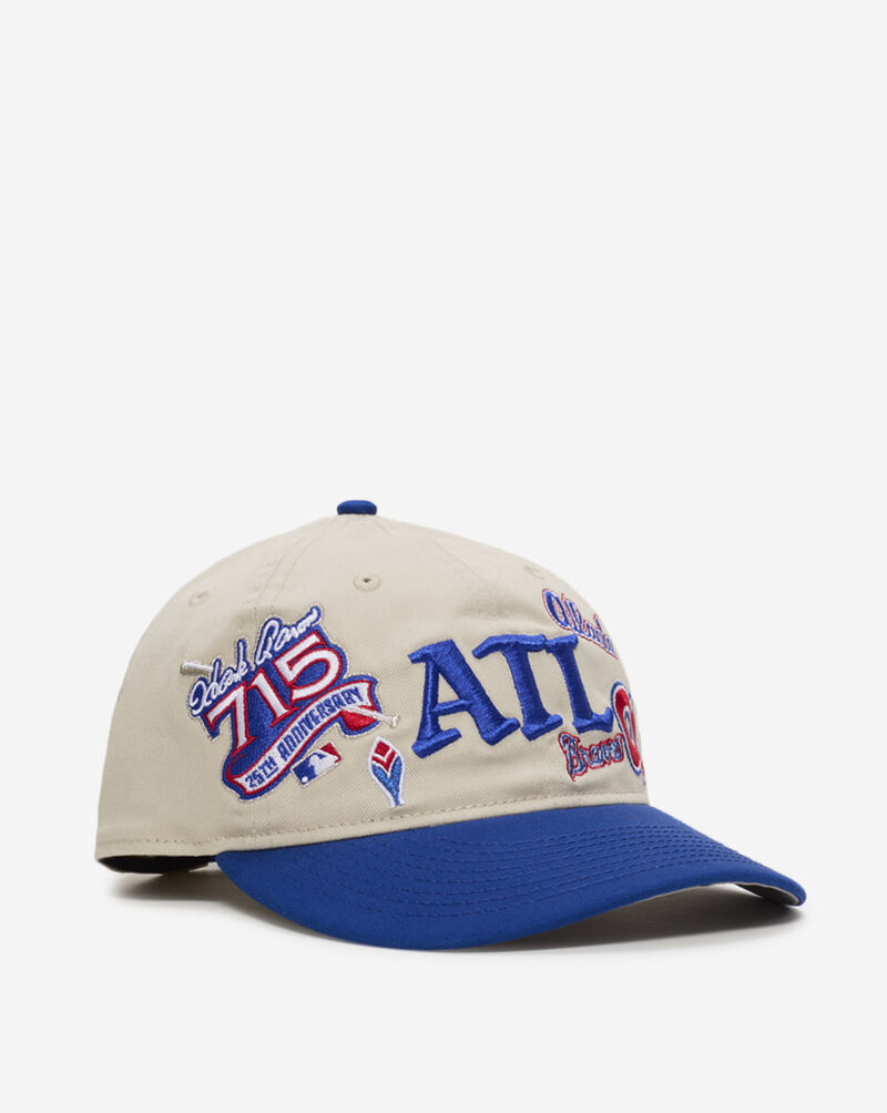 New Era 9Fifty Atlanta Braves Scatter Snapback Hat 60731008 Grey 1