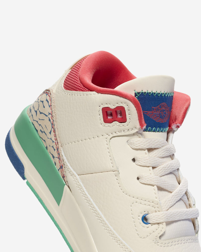 Jordan Little Kids' Air Jordan 3 Retro "Play Your Way" IO2074-100 cream 8