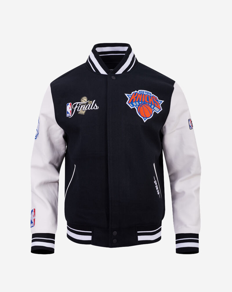 PRO STANDARD New York Knicks Championship Wool Varsity Jacket BNK6517766-BLW Black 1