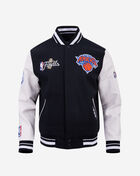 PRO STANDARD New York Knicks Championship Wool Varsity Jacket BNK6517766-BLW Black 1