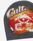Cult of Individuality Skulls Knit Hat  626BS-KHS02A Grey 2