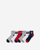 Polo Ralph Lauren USA 6Pk Quarter Socks (L) 824591PK3-499 Multi 1