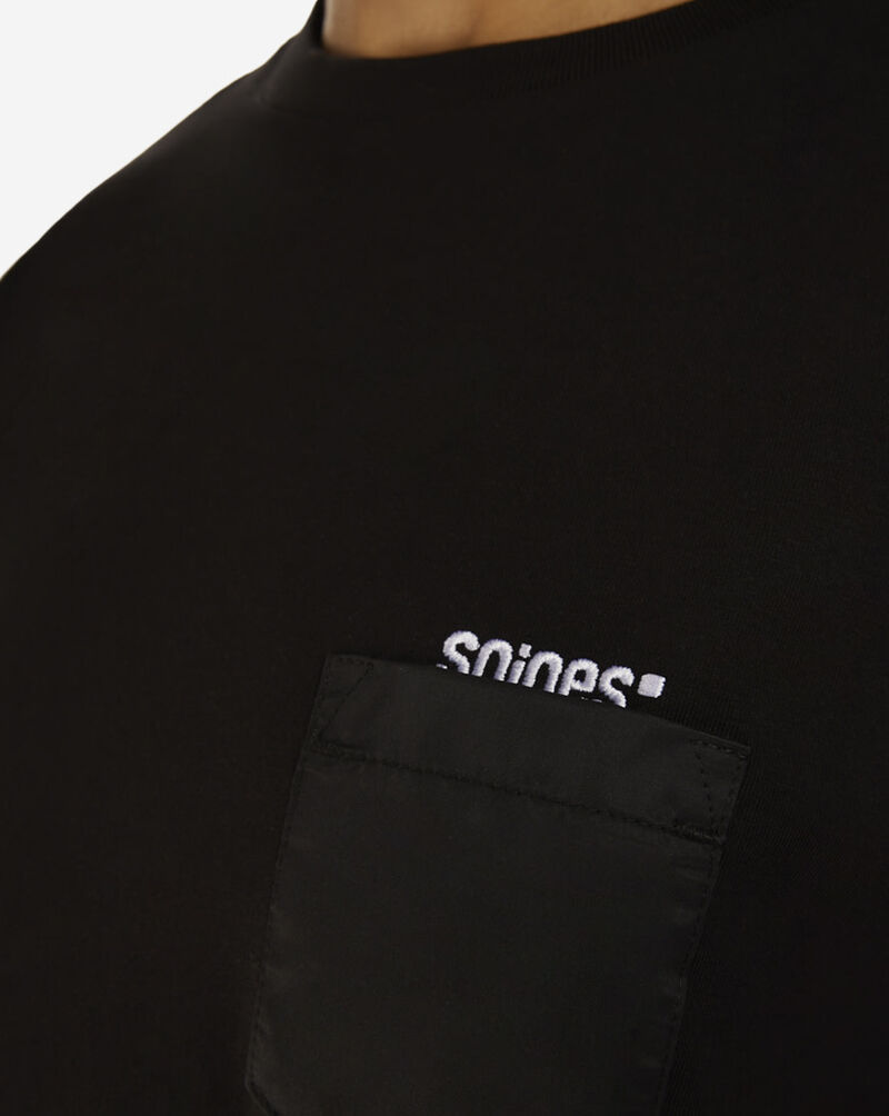 SNIPES Boxy Pocket Tee SNQ124003W-BLK Black 3