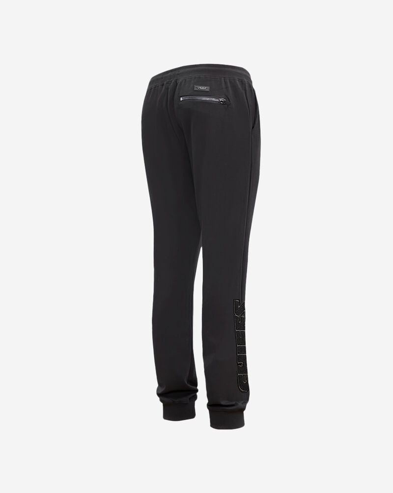 PRO STANDARD Kansas City Chiefs Triple Black Double Knit Jogger FKC4410200-3BK Black 3