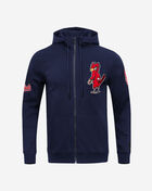 PRO STANDARD St. Louis Cardinal Classic Chenille Double Knit Full-Zip Hoodie  LSC531936-MDN Blue 1