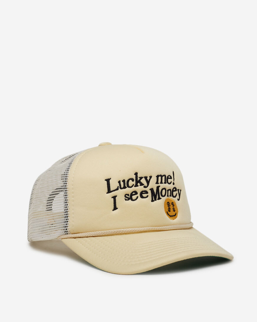 Shop Field Grade I See Money Trucker Hat 1003336 beige SNIPES USA