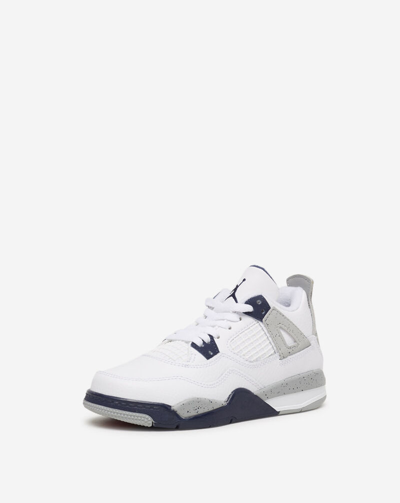 Jordan Pre-School Air Jordan 4 Retro BQ7669-140 White 2