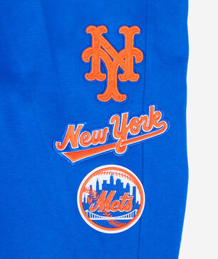 Big Boys' New York Mets Retro Classic Rib Fleece Sweatpant