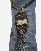 Decibel Skull Printed Denim Jeans DECWB483-IND Blue 3
