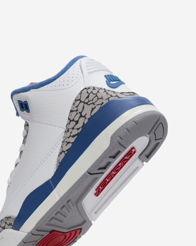 Jordan Little Kids' Air Jordan 3 Retro "True Blue" DM0966-104 White 8