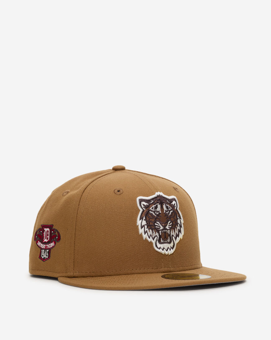 Shop New Era 59Fifty Detroit Tigers Light Bronze Fitted Hat