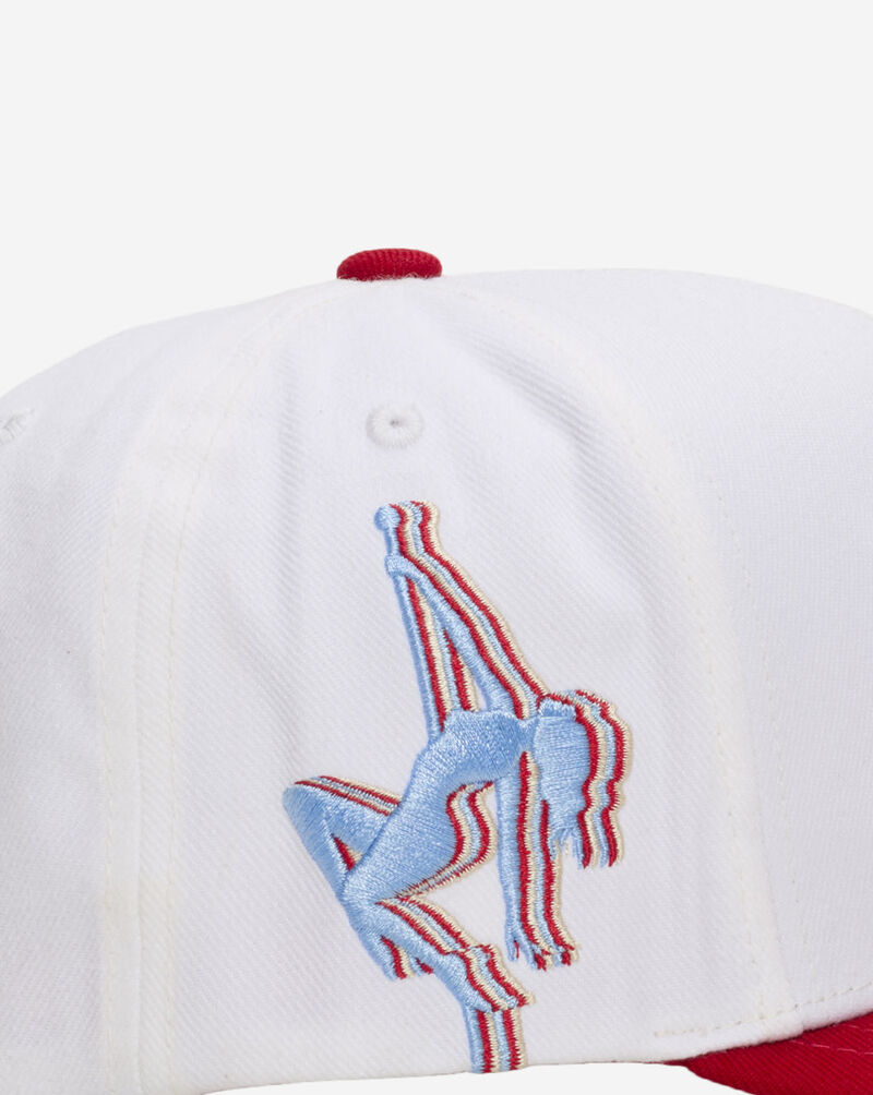 Field Grade Players Club Full Wool Acrylic Twill Mesh Back Trucker Hat 1006393 White 2