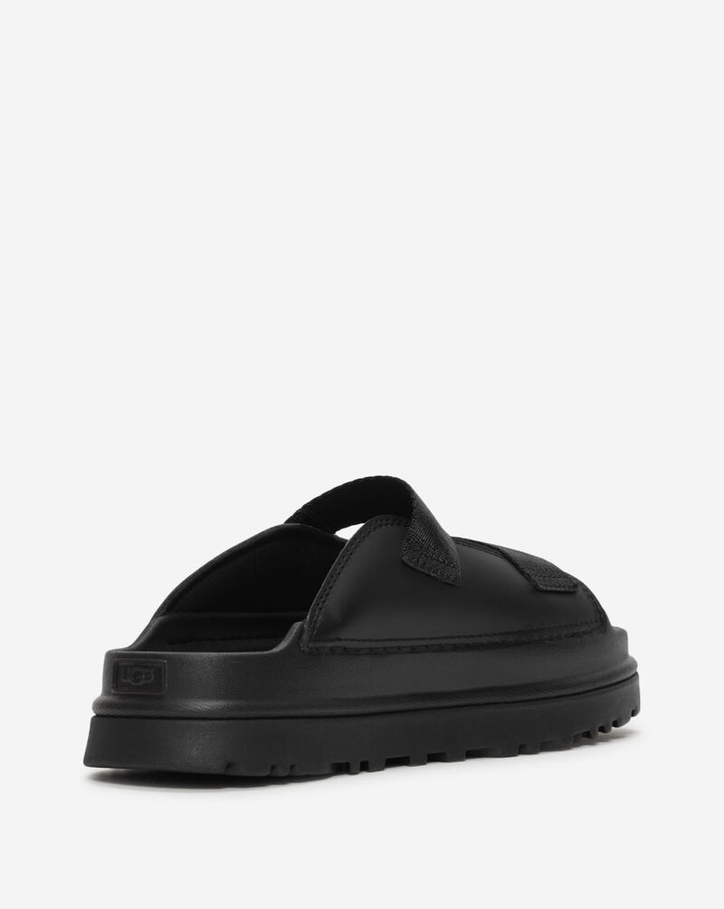 UGG Grade School GoldenGlow Slide 1166513BLKJ Black 6