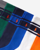 Striped 6Pk Crew Socks (L)