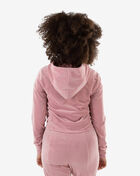Small Bling Velour Hoodie