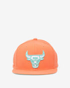 Mitchell & Ness Chicago Bulls Ocean Dreams Snapback Hat 6HSSSH20005-CBULTOR Orange 2