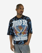 First Row Road to the New Paradigm Mini Terry Cropped Tee FRM1048S-BLK Black 1