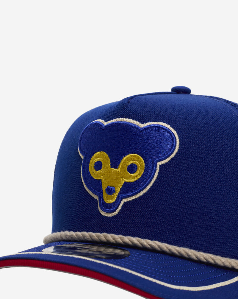 New Era 9Fifty Chicago Cubs Rope A-Frame Snapback Hat 60641309 Blue 2