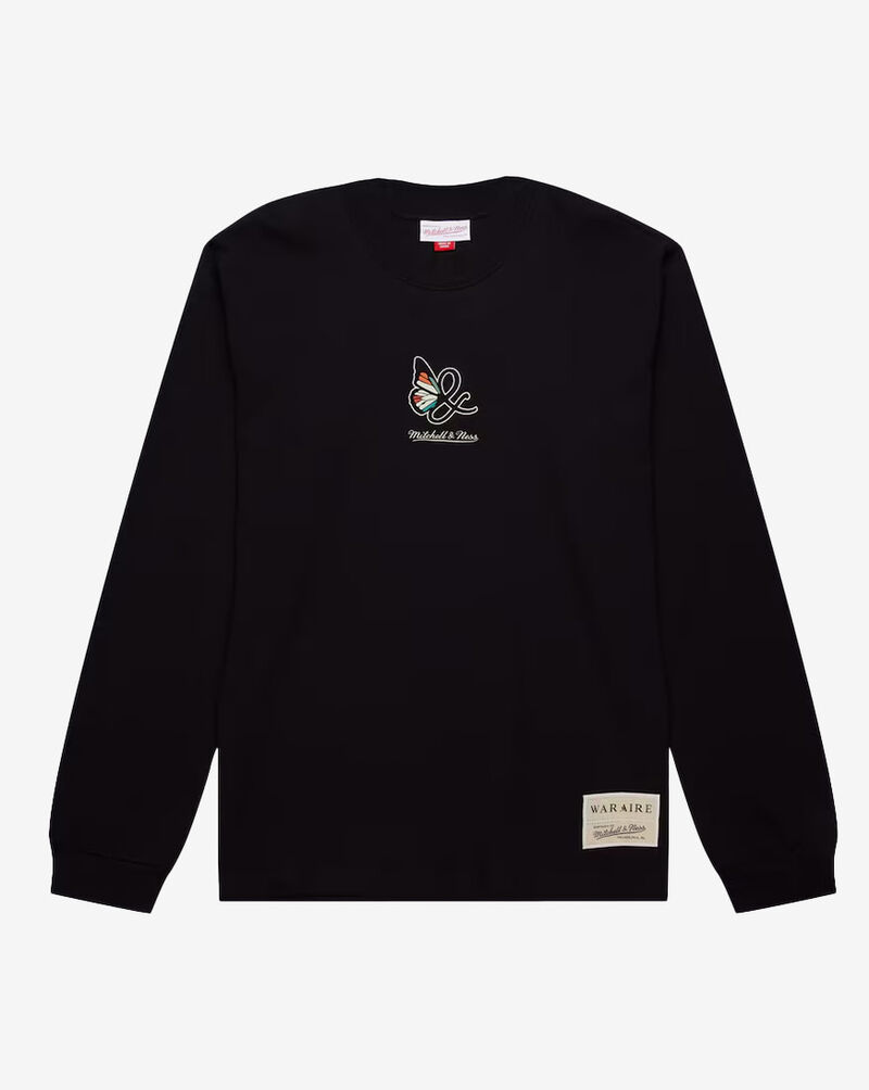 Mitchell  Ness Mitchell and Ness x Waraire Mock Neck TP10622-CLBBLCK Black 1