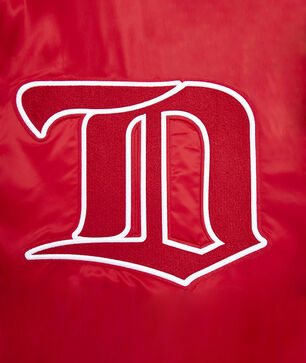 Detroit Red Wings Retro Classic Rib Satin Jacket
