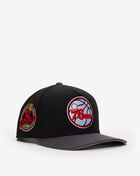 New Era 9Fifty Philadelphia 76ers A-Frame Snapback Hat 70906561 Black 1