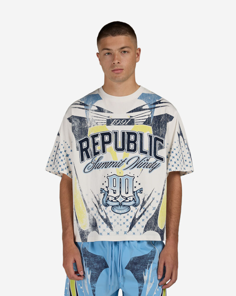 Smoke Rise Republic Tee KT26S551SN-BLU Blue 1