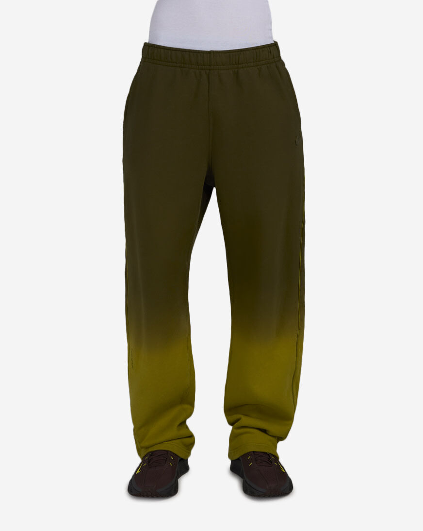 Shop Nike NOCTA Fleece CS Open-Hem Sweatpants HJ6336-390 green