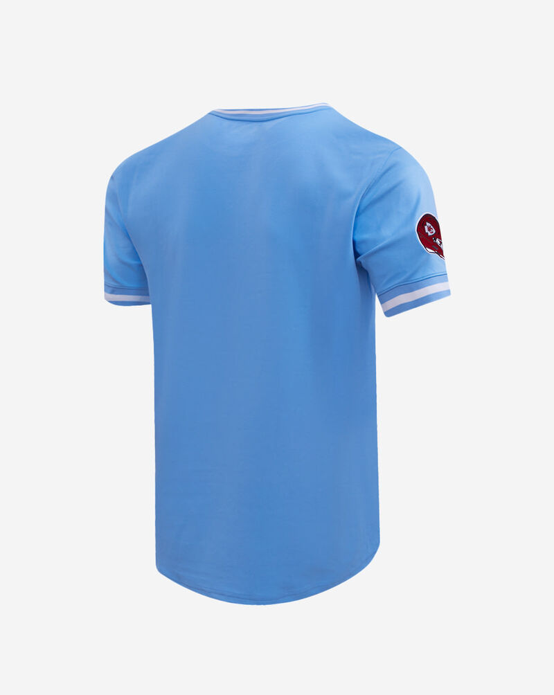 PRO STANDARD Kansas City Chiefs Classic Chenille Double Knit Tee FKC1410185-UNI Blue 3